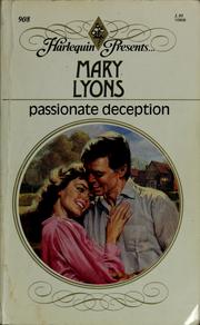 Cover of: Passionate Deception