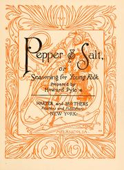 Cover of: Pepper & salt by Howard Pyle