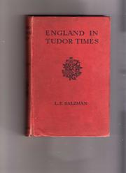 Cover of: England in Tudor times: an account of its social life and industries.