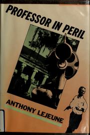Cover of: Professor in peril