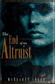 Cover of: The end of an altruist