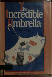 Cover of The incredible umbrella