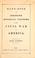 Cover of: Hand-book of Church's historical panorama of the Civil War in America