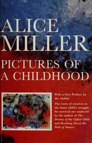 Cover of: Pictures of a Childhood by Alice Miller