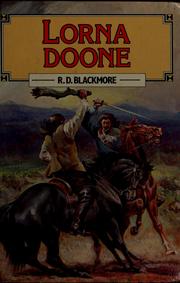 Cover of: R.D. Blackmore: the author of Lorna Doone by Waldo Hilary Dunn