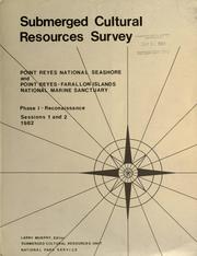 Cover of: Submerged cultural resources survey.: phase I--reconaissance, sessions 1 and 2, 1982