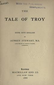 Cover of: The tale of Troy.