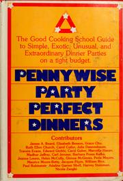 Cover of: Penny-wise, party-perfect dinners