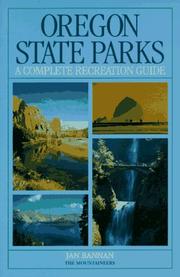 Cover of: Oregon state parks by Jan Gumprecht Bannan