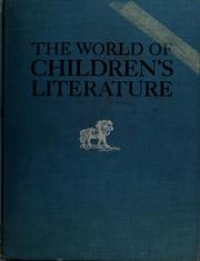 Cover of: The world of children's literature.