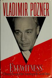 Cover of: Eyewitness by Vladimir Pozner