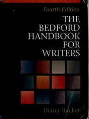 Cover of: The Bedford Handbook for Writers by Diana Hacker