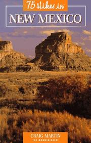 Cover of: 75 hikes in New Mexico | Craig Martin