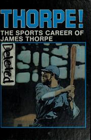Cover of: Thorpe!: The sports career of James Thorpe