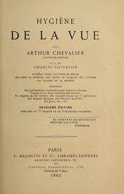 Cover of: Hygiène de la vue