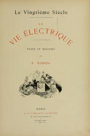 Cover of: Le vingtième siècle by Albert Robida