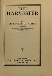 Cover of: The harvester by Gene Stratton-Porter