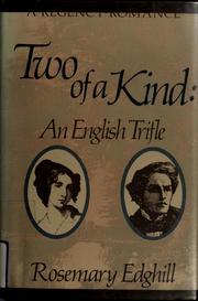 Cover of: Two of a kind: an English trifle