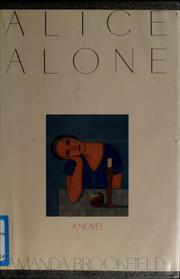 Cover of: Alice alone: a novel