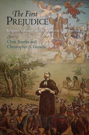 Cover of: The First Prejudice by edited by Chris Beneke and Christopher S. Grenda