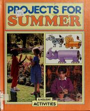 Cover of: Projects for summer & holiday activities