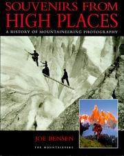 Cover of: Souvenirs from high places by Joe Bensen