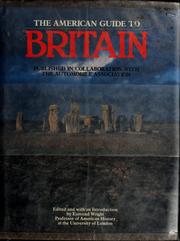 Cover of: The American guide to Britain
