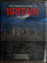 Cover of: The American guide to Britain by Esmond Wright