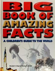 Cover of: Big Book of Amazing Facts by Reader's Digest Association