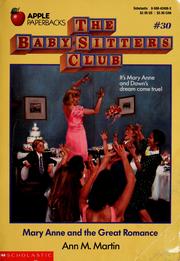 Cover of: Mary Anne and the Great Romance (The Baby-Sitters Club #30) by Ann M. Martin