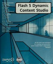 Cover of: Flash 5 dynamic content studio