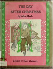 Cover of: The day after Christmas