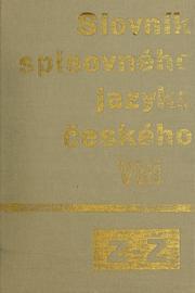 Cover of: Slovník spisovného jazyka českého