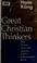 Cover of: Great christian thinkers