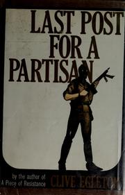 Cover of: Last post for a partisan.