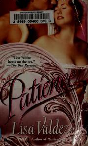 Cover of: Patience | Lisa Valdez