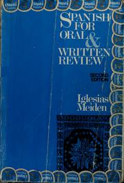 Cover of: Spanish for oral and written review
