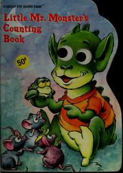 Cover of: Little Mr. Monster's counting book