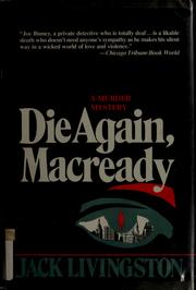 Cover of: Die again, Macready