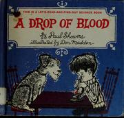 Cover of: A drop of blood. by Paul Showers