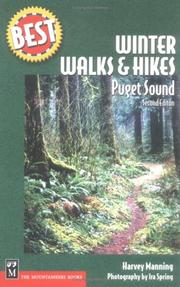 Cover of: Best winter walks and hikes by Harvey Manning