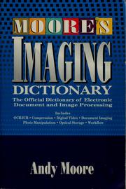 Cover of: Moore's Imaging Dictionary