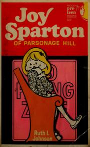 Cover of: Joy Sparton of Parsonage Hill