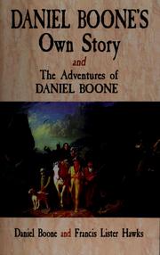 Daniel Boone by Daniel Boone