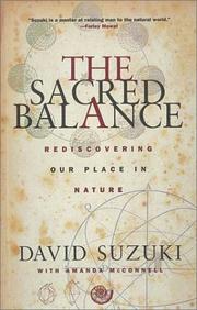 Cover of: The Sacred Balance by David T. Suzuki, Amanda McConnell
