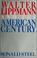 Cover of: Walter Lippmann and the American Century