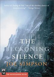 The beckoning silence by Joe Simpson