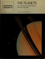 Cover of: The planets by Bruce Murray