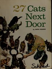 Cover of: 27 cats next door by Anita MacRae Feagles