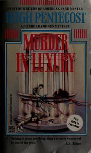 Cover of: Murder in luxury